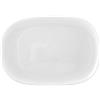HOME PIATTO OVALE PREMIERE 34cm VETRO BIANCO
