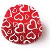DECORA 36 PIROTTINI IN CARTA Love 5cm