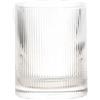LIVELLARA BICCHIERE CLEAR RIGATINO