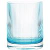 LIVELLARA BICCHIERE LIGHT BLUE RIGATINO