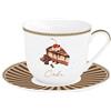EASY LIFE TAZZE COLAZIONE CON PIATTO SWEET MOMENTS