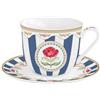 EASY LIFE TAZZA COLAZIONE CON PIATTO FLOWERY