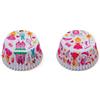 DECORA 36 PIROTTINI IN CARTA PRINCIPESSA 5cm