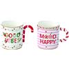 EASY LIFE CONFEZIONE 2 TAZZE MUG CHRISTMAS TWIST