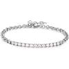 SAGAPO BRACCIALE TRICKY ACCIAIO CRISTALLO BIANCO