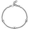SAGAPO BRACCIALE RIPPLE ACCIAIO
