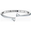 SWAROVSKI BRACCIALETTO RIGIDO MESMERA HEART CRY M