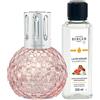 LAMPE BERGER LAMPADA CATALITICA DISCO ROSE + 1 RICARICA 250ml