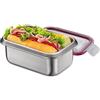 KUCHENPROFI CONTENITORE ERMETICO Acciaio Inox 15x14x7