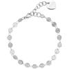 SAGAPO BRACCIALE Chunky ACCIAIO DISCHETTI