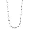 SAGAPO COLLANA Chunky ACCIAIO CUORICINI 44mm