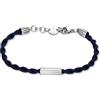 SAGAPO BRACCIALE Panama ACCIAIO TRECCIA