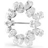 SWAROVSKI SPILLA MATRIX PEARL WHITE/RHS