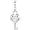 SWAROVSKI CHARM IDYLLIA PICCOLO CRY/RHS