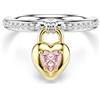 SWAROVSKI ANELLO IDYLLIA HEART MULTI 52