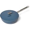 MONETA SALTAPASTA ANTIADERENTE Moneta 151 24cm Blu PFAS-PFOA FREE
