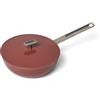 MONETA SALTAPASTA ANTIADERENTE Moneta 151 24cm Rosso PFAS-PFOA FREE