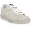 DIADORA 6180 GAME LOW WAXED BIANCO