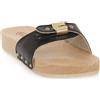 SCHOLL BLK PESCURA FLAT