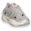 BIKKEMBERGS LAMINATED SILVER