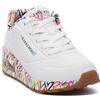 SKECHERS WHT UNO LOVING