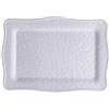 Ad Trend Vassoio Rettangolare in Melamina 30 x 21 x 2 Cm Bianco