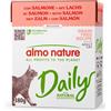 Almo Daily Tetra Pack Mousse per gatti adulti da 380 gr Gusto Salmone