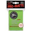 Ultra Pro - Pellicola protettiva opaca per carte, Colore Verde (Lime Green), 66X91 mm, 12909