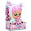 CRY BABIES Dressy Coney il coniglio | Bambola interattiva che piange lacrime vere, con capelli colorati e vestitini intercambiabili - Bambola giocattolo funzionale per bambini dai 2 anni in su