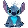 Disney Store Disney Stitch - Mini pouf di peluche da 15,2 cm, Lilo e Stitch, alieno morbido con grandi orecchie floppy e consistenza pelosa, adatto per tutte le età 0+