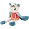 Fisher-Price Amici del Pianeta - Leopardino Scopri e Gioca, Morbido Peluche in Tessuto con Stivaletti, Realizzato con Il 95% di plastica Riciclata e imballaggio Certificato FSC, 3+ Mesi, HKD64