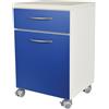 GIMA COMODINO con cassetto - blu