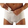 SCUDOTEX Slip con Vita Bassa e Pelotte, Cotton, Grigio, Taglia 3