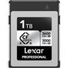 Lexar 1TB Professional Silver CFexpress 4.0 Type B Card (3600MB/s)