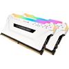 OEM Scheda di memoria da 16 GB DDR4 a 2666 MHz C16 XMP 2.0 con illuminazione LED RGB - bianca