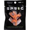 Sprig - Clip per guida cavi 3/8-16, 3-Pack - Arancione