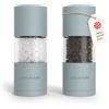 LARS NYSØM Set di macine per sale e pepe in acciaio inossidabile con macinino in ceramica regolabile 2 pezzi I Designer Spice Mill Set (Sky Blue)