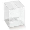 scotton spa 50 PZ Scatola pvc trasparente 8X8X15 cm portaconfetti per BOMBONIERA