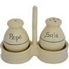 Fratelli Colì Colì Set 2 Pezzi Dispenser Sale e Pepe in Terracotta, Set Combinato con Saliera e Pepiera