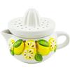 DIVINA Barattolo spremiagrumi in ceramica con Limoni - SF46