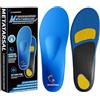 Orthostride Solette ortopediche con cuscinetti metatarsali, inserti di supporto per fascite plantare per metatarsalgia, neuroma di Morton, sollievo dal dolore ai piedi, solette in gel per uomo e donna
