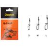 Delphin Moschettone rapido spinning Delphin Q-SNAP / 10 pz / 0,6 mm