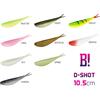 Delphin Soft shad BOMB! D-SHOT / 5pz | 10,5cm/Yeti