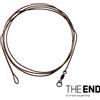 Delphin Terminale Delphin THE END Aramid Leader / 1pz | 80 cm / 60lbs