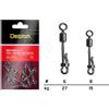 Delphin Girella a sgancio rapido con clip di sicurezza Delphin Method QuiX / 10 pz