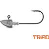Delphin Jig head Delphin TRIAD con collarino / 5pz