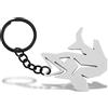 Delphin Portachiavi con apribottiglie Delphin PIKENER | argento