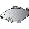Delphin Adesivo carpa SILVER