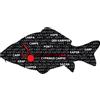 Delphin Adesivo carpa linea Words