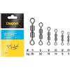Delphin Hi speed double rolling swivel A-04